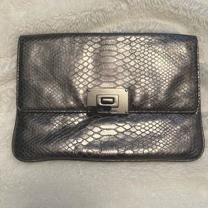 Michael Kors Metallic Silver Purse